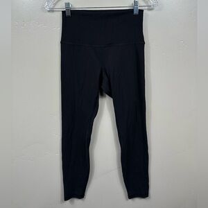 Lululemon Align Pant II 25" Black Leggings Size 6